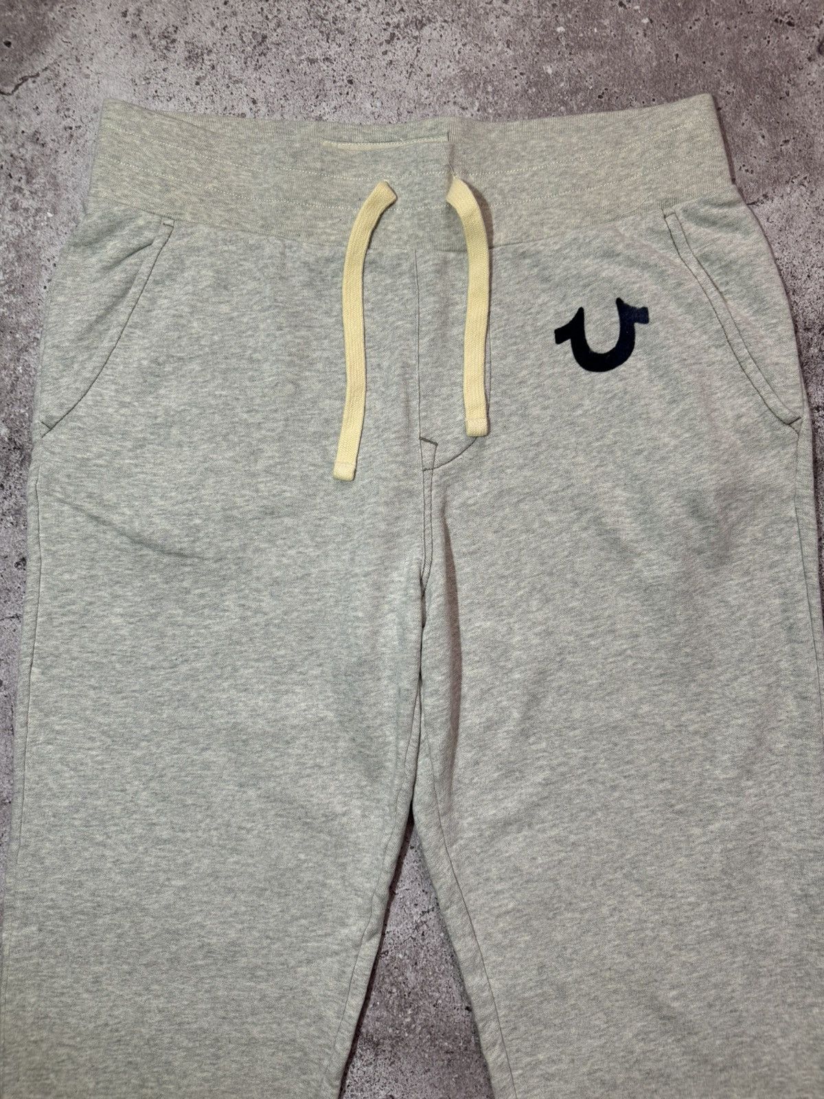 True Religion × Vintage True Religion vintage streetwear grey sweatpants Size US 32 / EU 48 - 2 Thumbnail