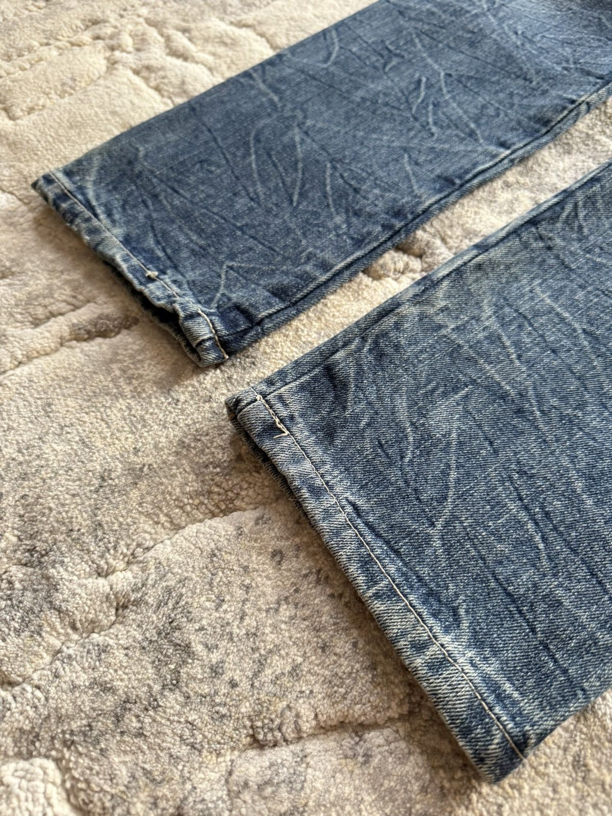 Le Grande Bleu (L.G.B.) T.S.H.H Japan Avant Garde Studded Zipper Denim Jeans Size US 28 / EU 44 - 19 Thumbnail