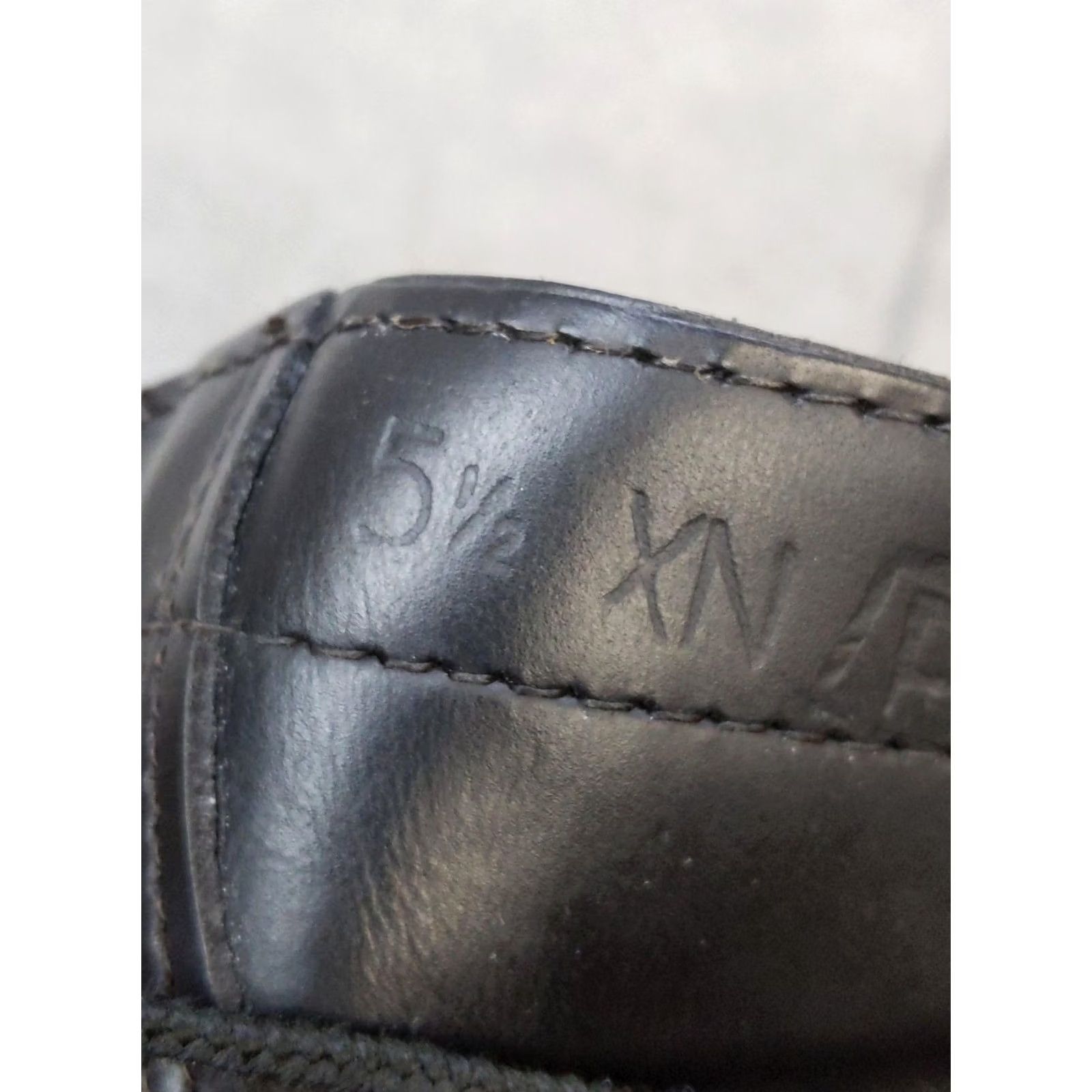 Vintage RO-SEARCH Boots Womens 5.5 Black Leather Mid-Calf Lace-Up Combat Work Boot Mens? Women 5.5 Black Leather Size US 6 / IT 36 - 3 Thumbnail