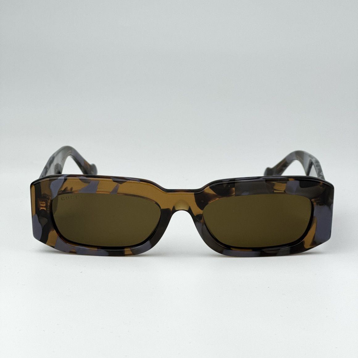 Gucci NEW Gucci GG1426S 003 Lilac Havana Brown Men Sunglasses Size ONE SIZE - 2 Thumbnail