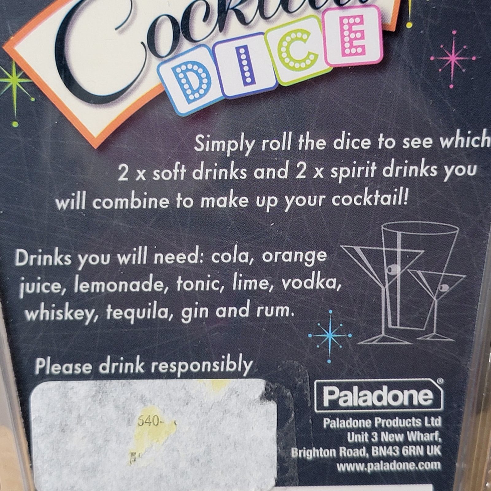 Other Emporium Cocktail Dice Game - NIB Size ONE SIZE - 4 Thumbnail