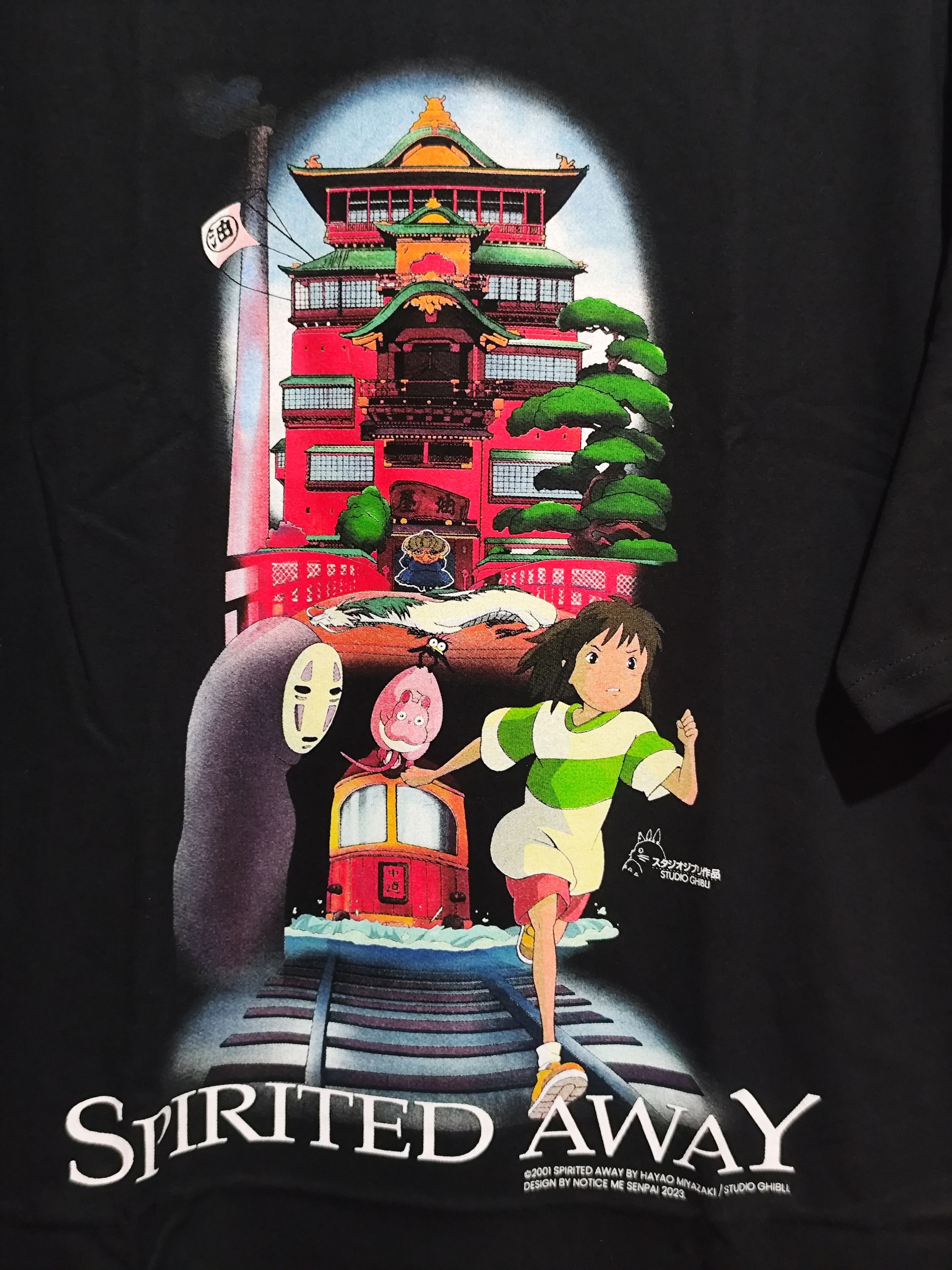 Japanese Brand 💥Studio Ghibli Films - Spirited Away Modern Tee Size US XL / EU 56 / 4 - 2 Thumbnail