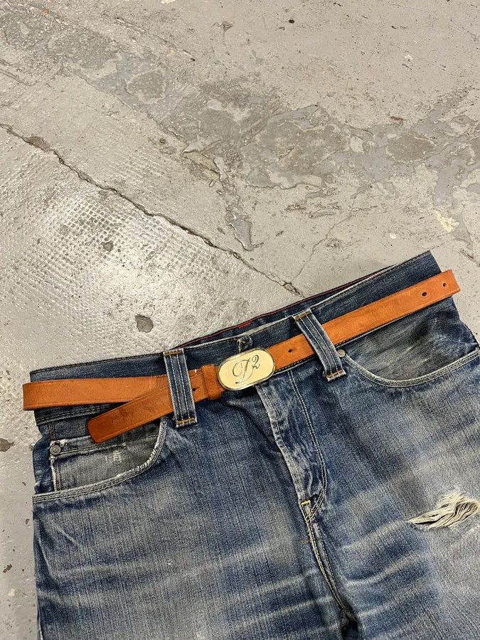 DSquared2 Brown Leather Belt