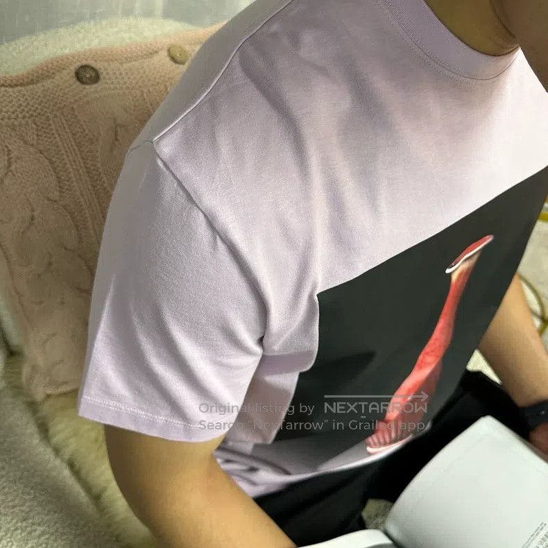 Loewe Loewe Men's purple round-neck short-sleeve T-shirt Size US XS / EU 42 / 0 - 4 Thumbnail