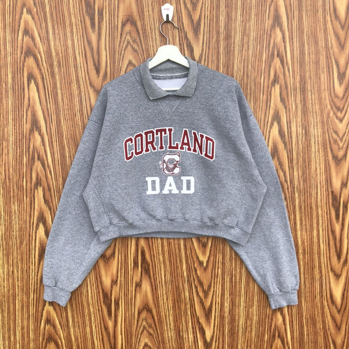 Vintage Vintage Cortland Red Dragons Dad Crop Tops Sweatshirt Size L / US 10 / IT 46 - 1 Thumbnail