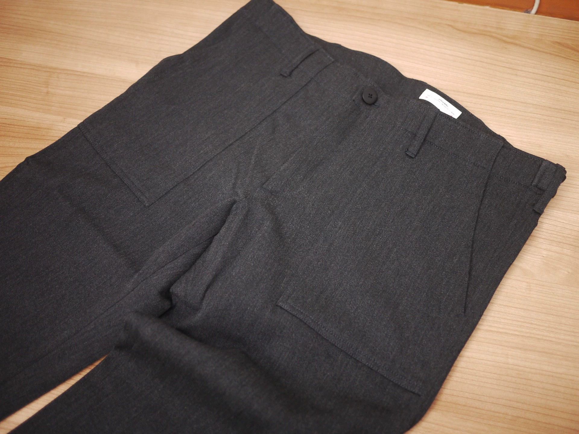Visvim VISVIM HW DRILL MIL PANTS Charcoal 4 Size US 36 / EU 52 - 3 Thumbnail