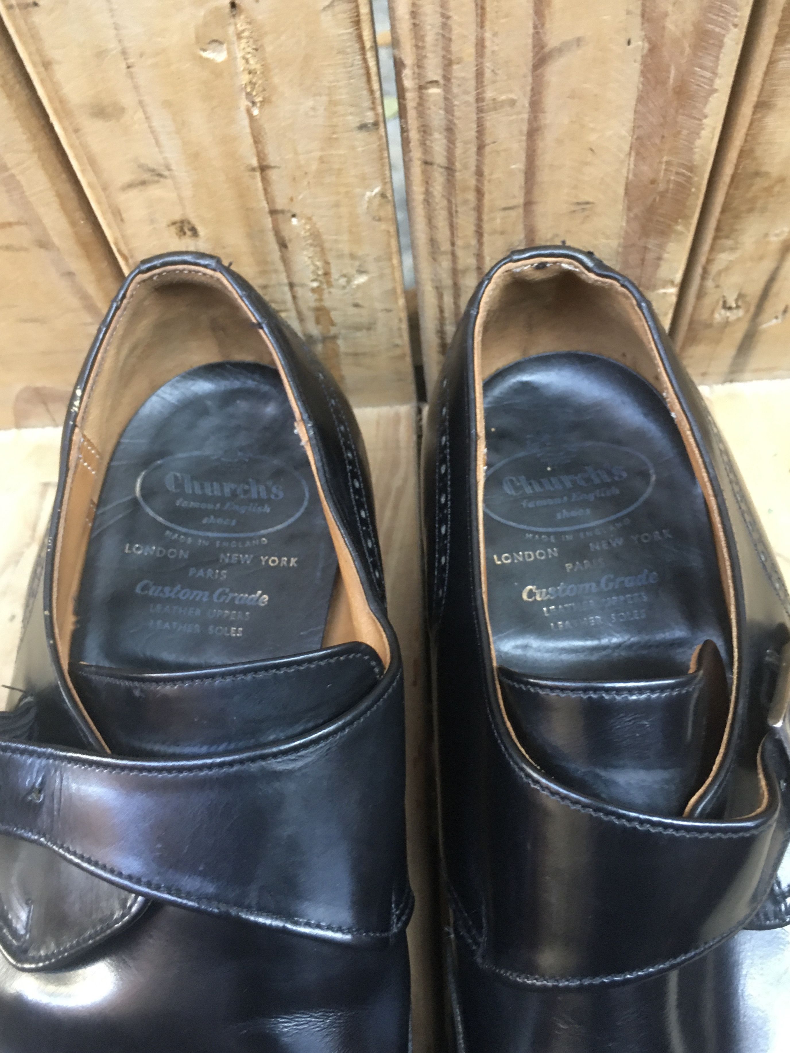 Church's Church’s 'Piccadilly' black Strap Shoes Size UK 7.5 F Size US 8.5 / EU 41-42 - 12 Thumbnail