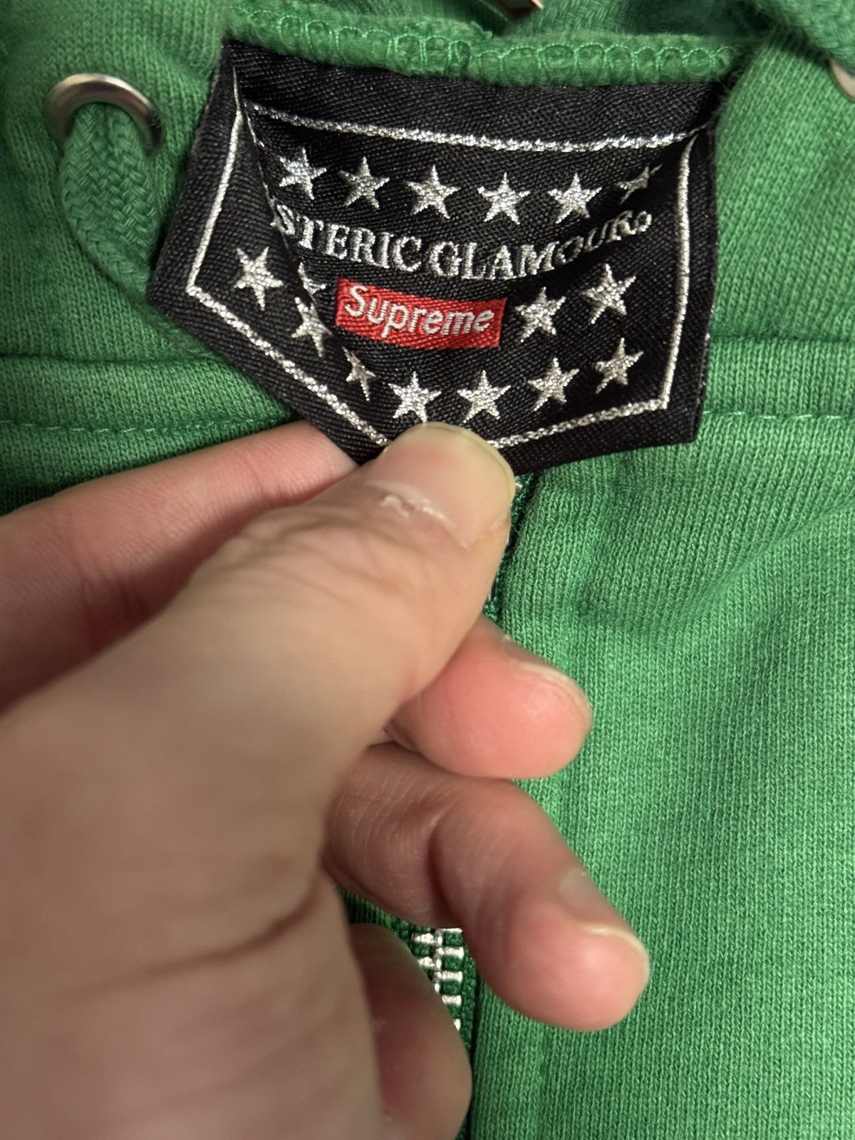 Hysteric Glamour × Supreme Supreme hysteric Glamour patches zip up sweatshirt hoodie Size US M / EU 48-50 / 2 - 4 Thumbnail