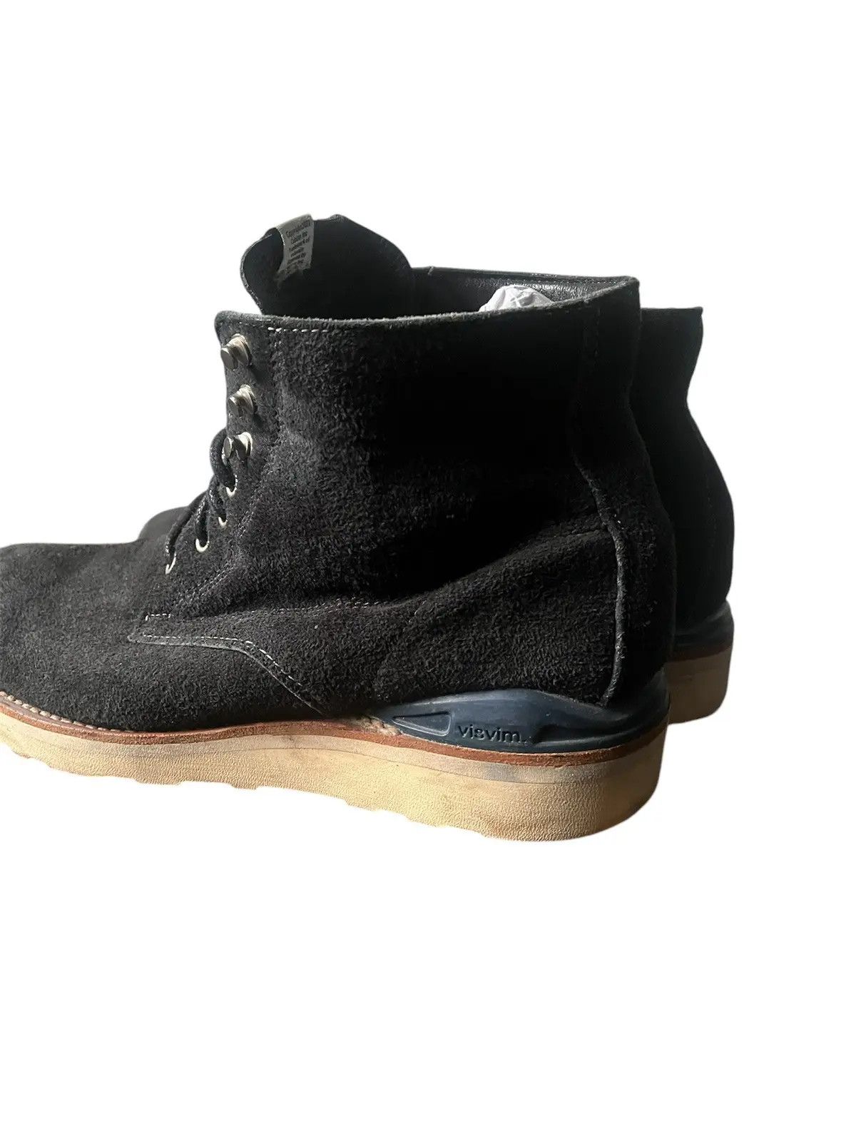 Visvim Virgil Boots Black Suede Size US 9.5 / EU 42-43 - 4 Thumbnail