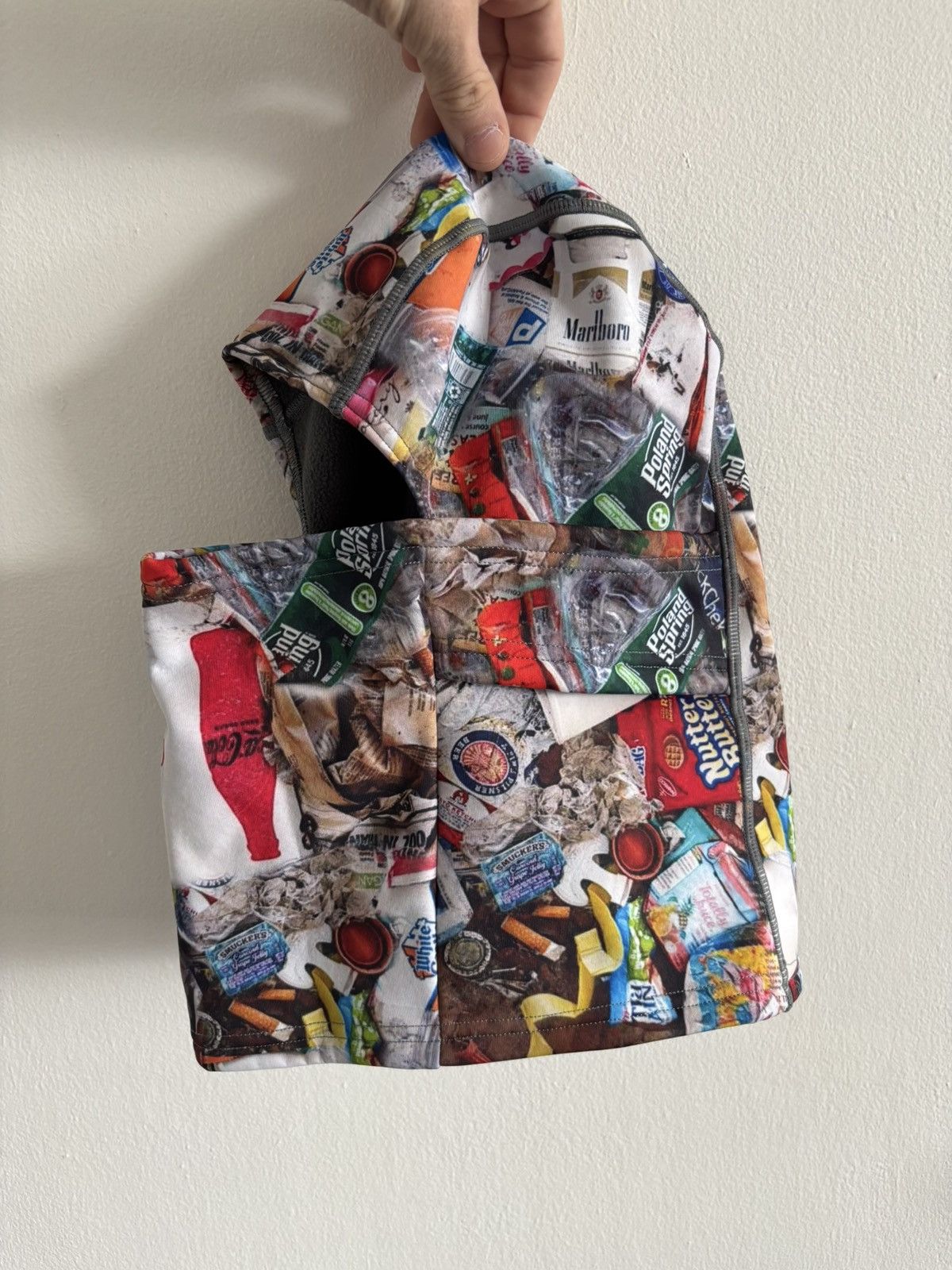 Asspizza Asspizza Garbage Camo Balaclava Size ONE SIZE - 1 Thumbnail