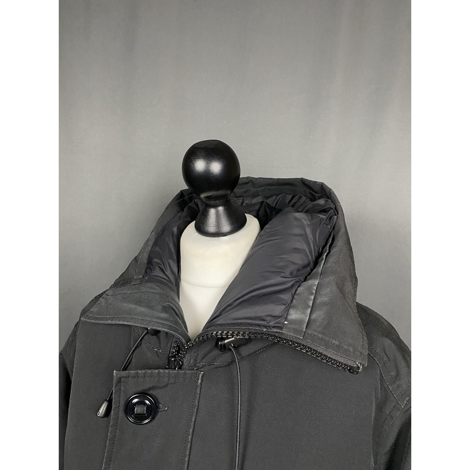 Canada Goose Canada Goose Women's Black Down Insulated Parka Jacket Size Size L / US 10 / IT 46 - 5 Thumbnail
