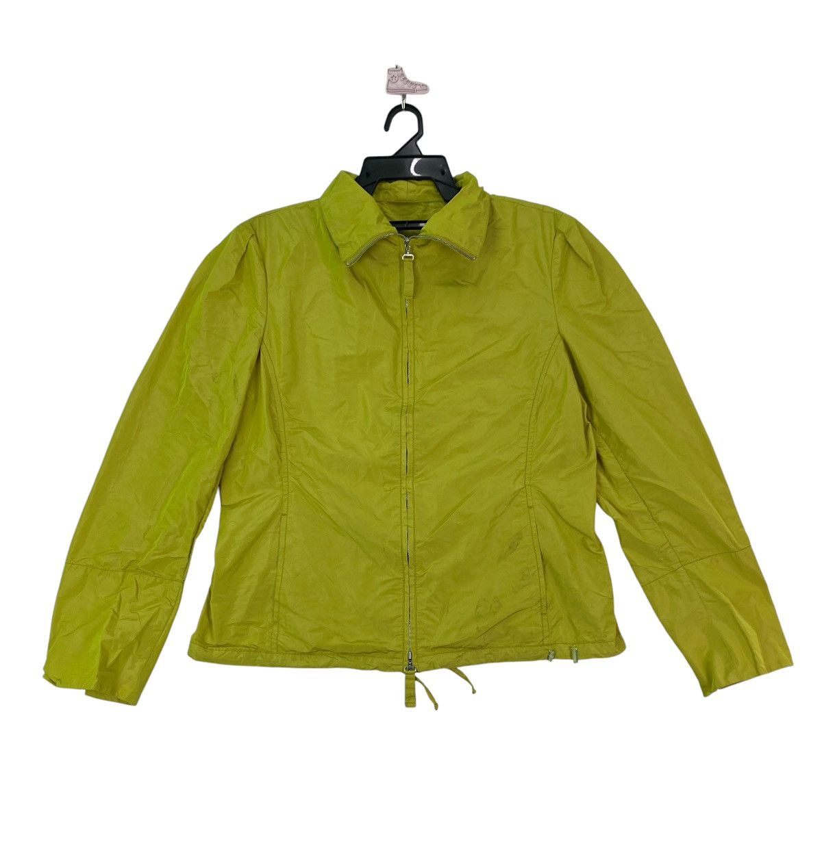 Vintage Rare Kriziapoi by Krizia neon green crop jacket Size XL / US 12-14 / IT 48-50 - 1 Thumbnail