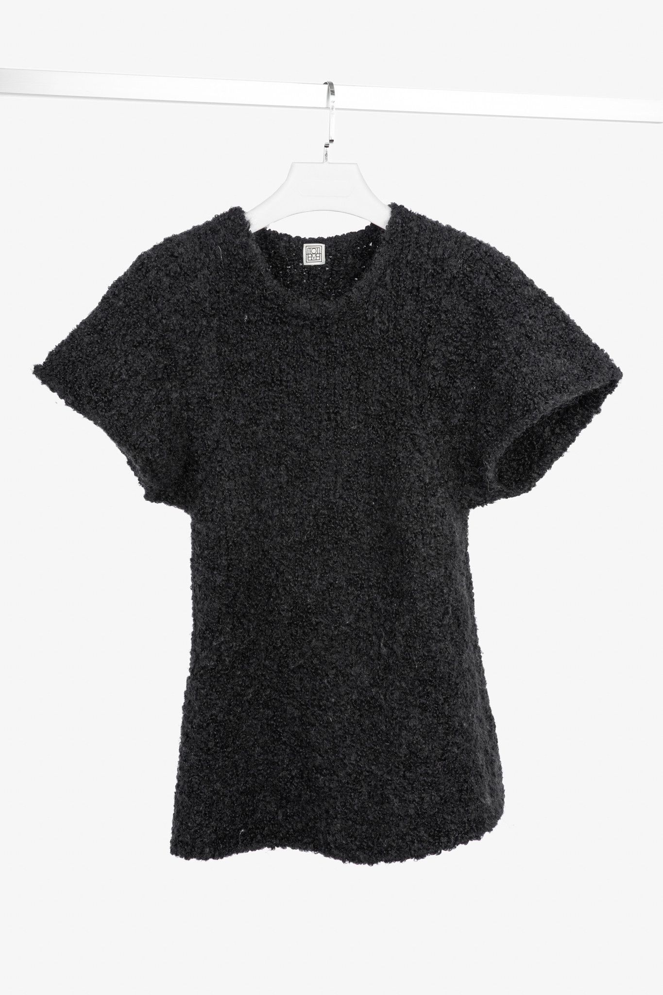 Toteme Toteme Espera Black Merino Wool & Mohair Knit Size S / US 4 / IT 40 - 1 Thumbnail