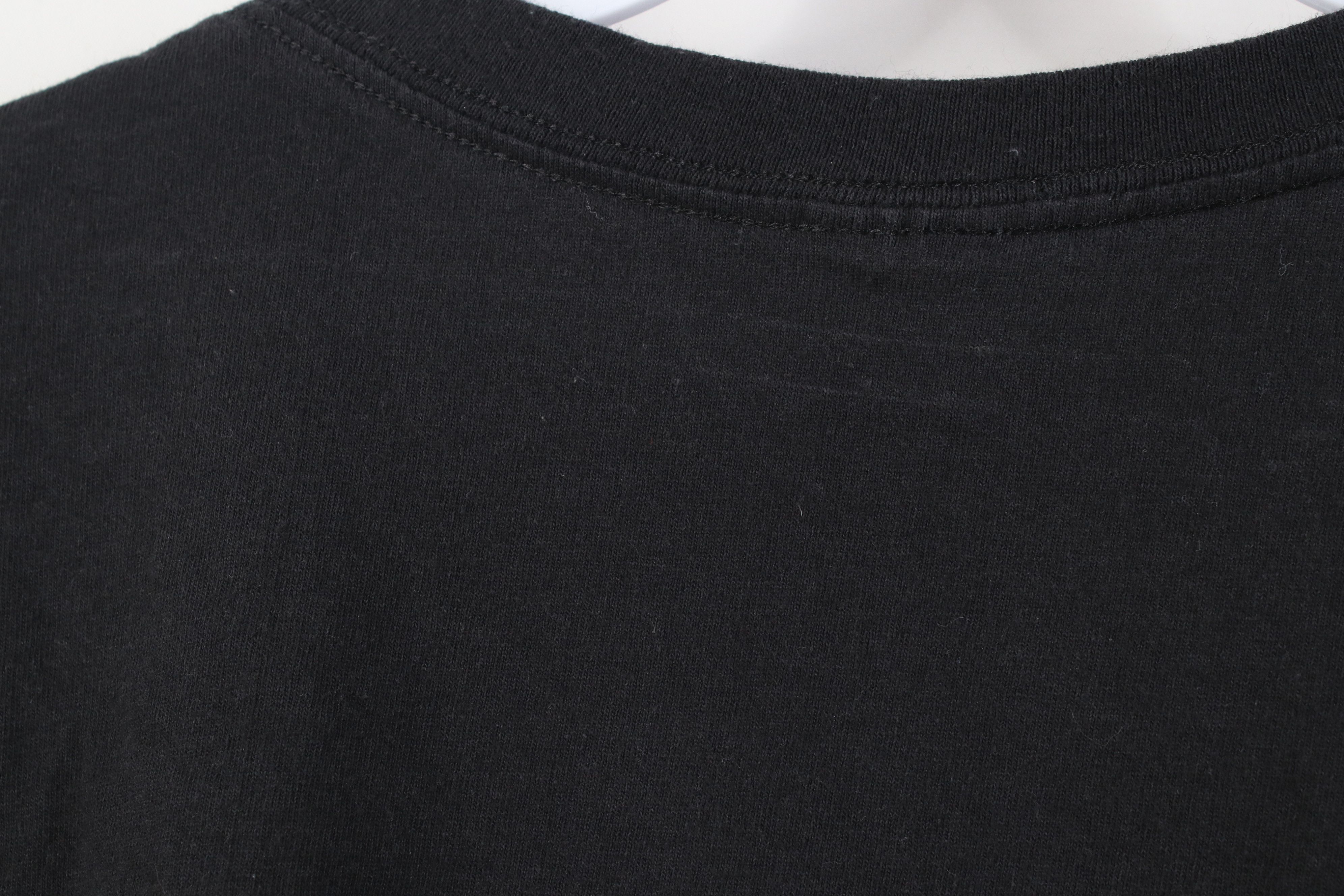 Vintage Vintage 90s Y2K Streetwear Short Sleeve T-Shirt Black Cotton Size US XL / EU 56 / 4 - 7 Thumbnail