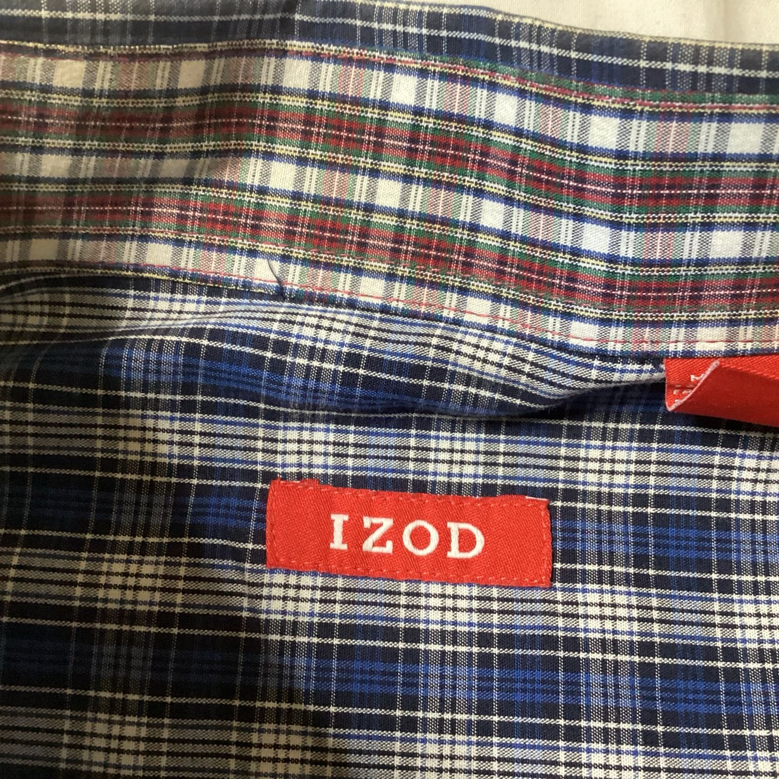 Izod IZOD Gingham Print Button Down Size US XXL / EU 58 / 5 - 4 Thumbnail