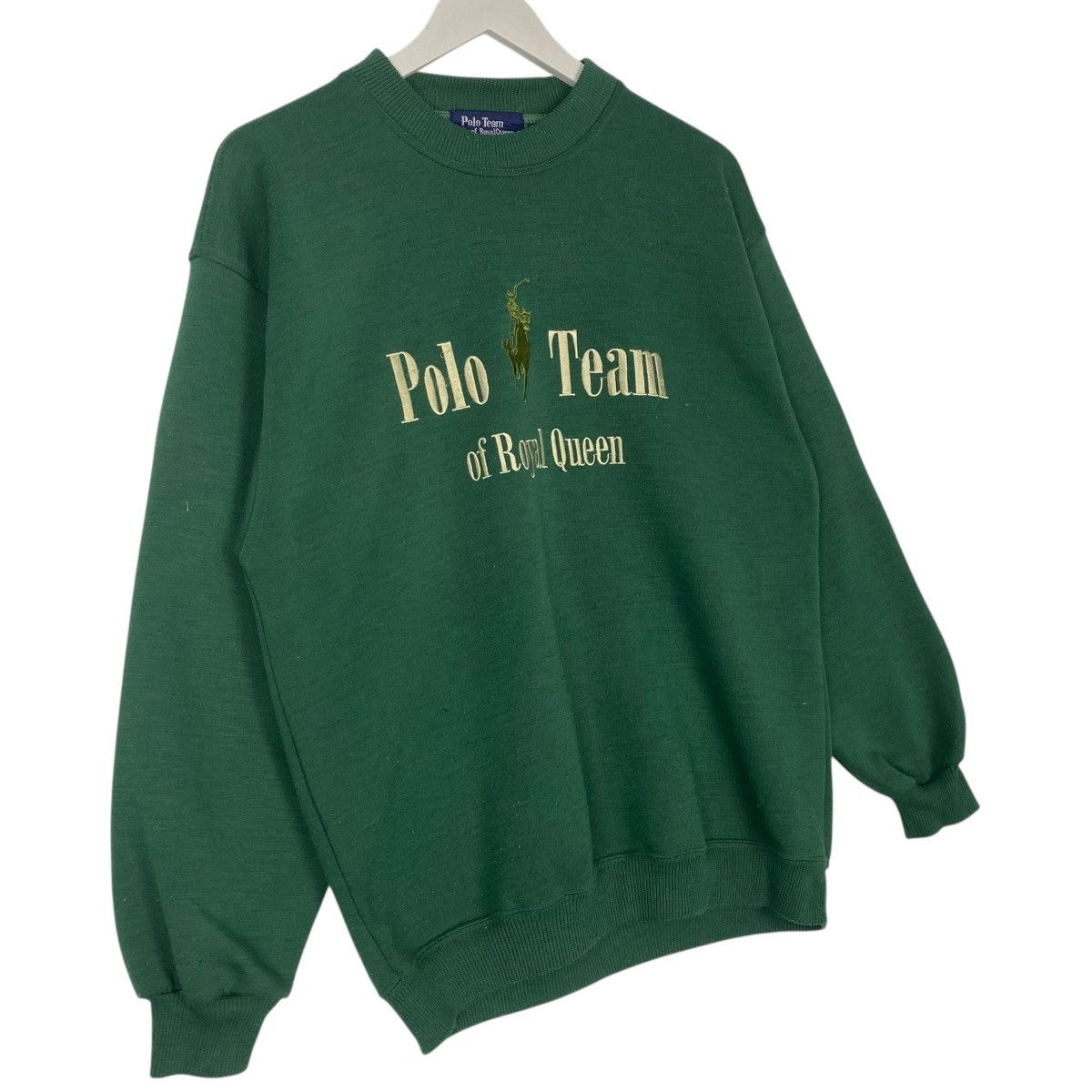 Vintage Vintage Polo Team Of Royal Queen Sweatshirt Crewneck Size M Size US M / EU 48-50 / 2 - 3 Thumbnail