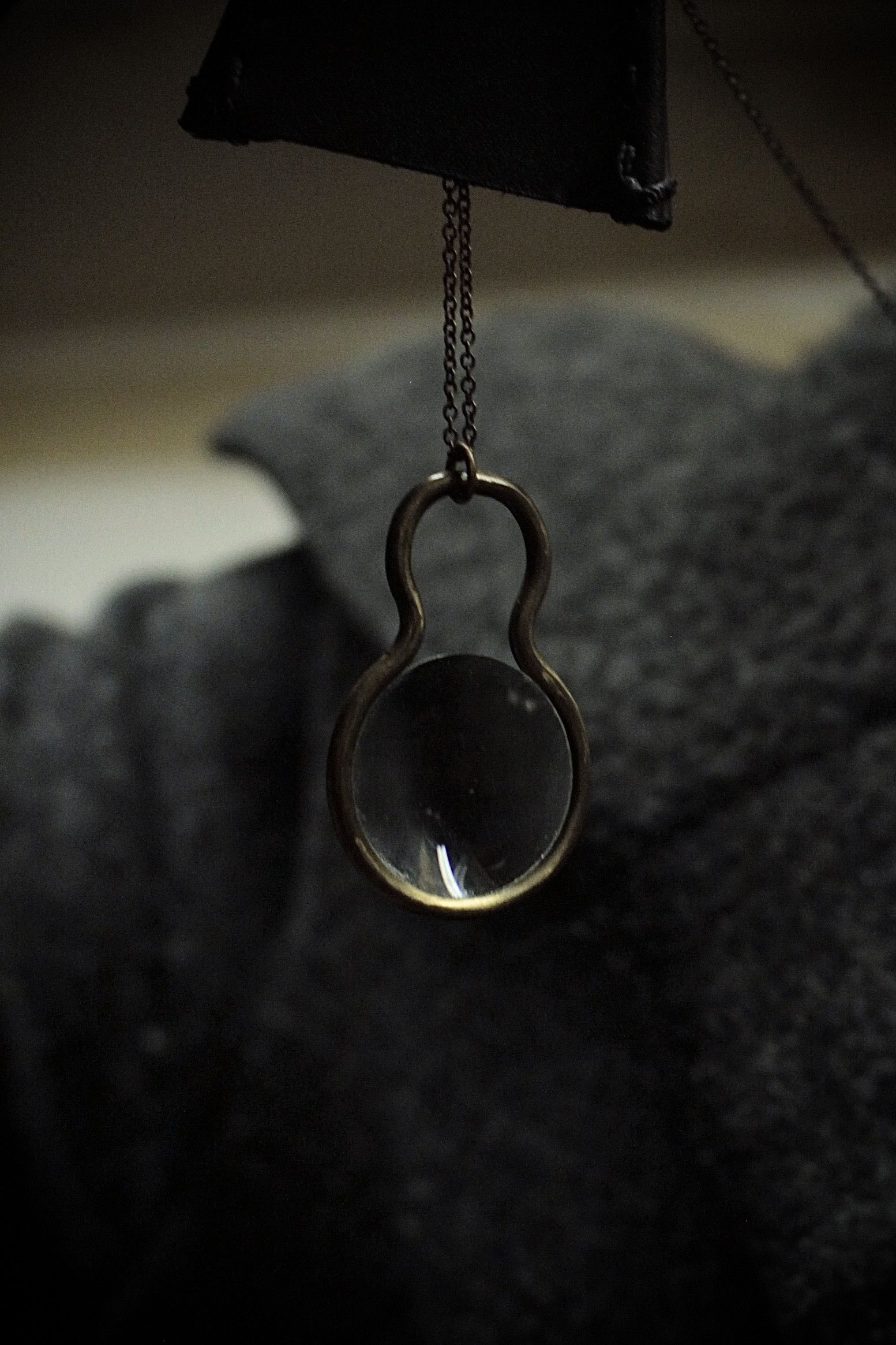 Devoa DEVOA x ï o l o m 'DH-KPTB' Brass Chain GUIDI Calf Loupe Size ONE SIZE - 4 Thumbnail