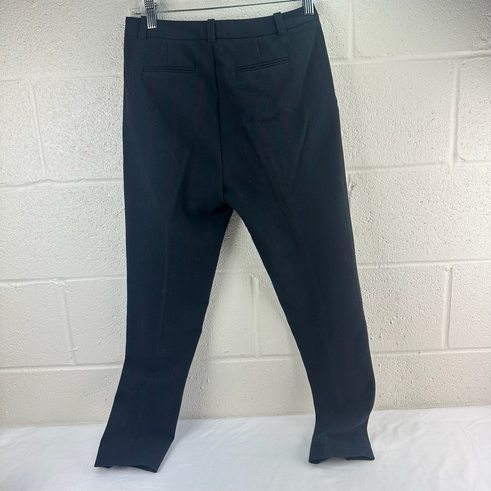 Scotch & Soda Maison Scotch & Soda Aspen Striped Navy Pants Petite 27x26 Size 27" / US 4 / IT 40 - 4 Thumbnail