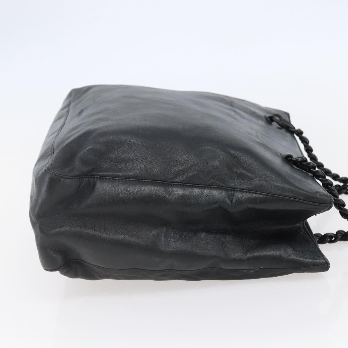 Prada PRADA Shoulder Bag Leather Black Size ONE SIZE - 5 Thumbnail