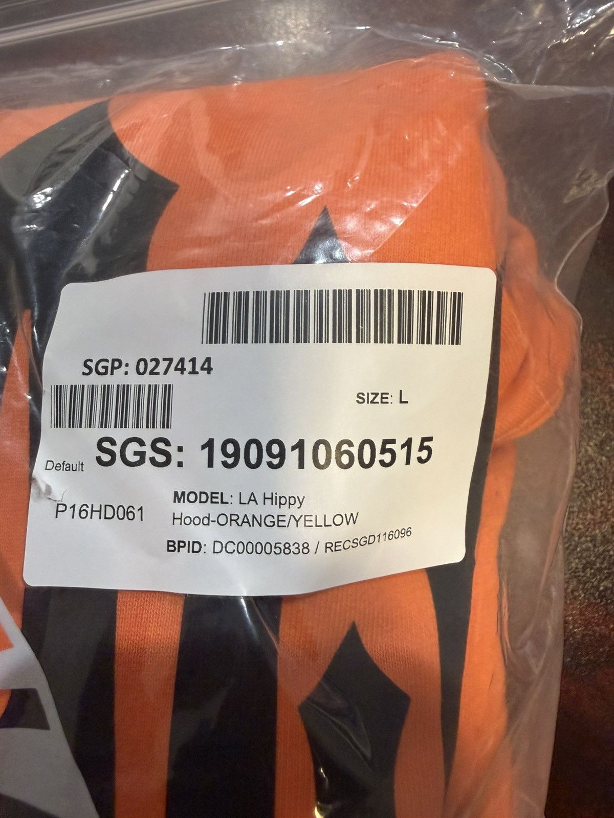 Palace Palace LA Dye Hood Size US L / EU 52-54 / 3 - 3 Thumbnail