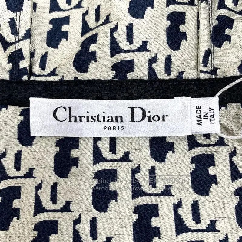 Dior Dior Color-Blocked Polyester Mini Dress . Size XXS / US 00 / IT 34 - 6 Thumbnail