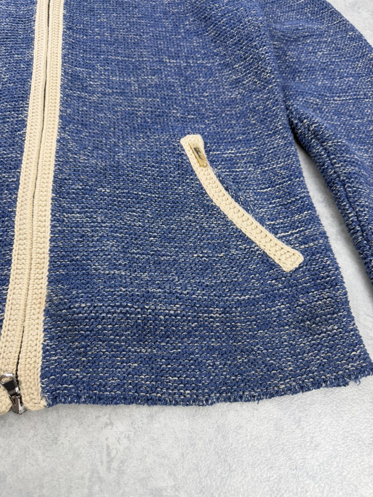 Other Luis Trenker Italy Knit Cardigan Blue Zip Sweater Size M Size US M / EU 48-50 / 2 - 8 Thumbnail
