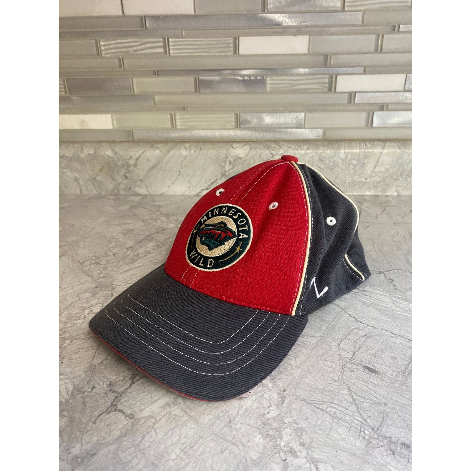NHL Minnesota Wild Baseball Hat Size M/L Size ONE SIZE - 1 Thumbnail