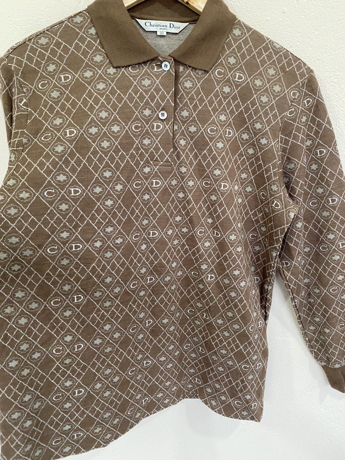 Christian Dior Monsieur Vintage Christian Dior CDs Long Sleeves Size US M / EU 48-50 / 2 - 3 Thumbnail