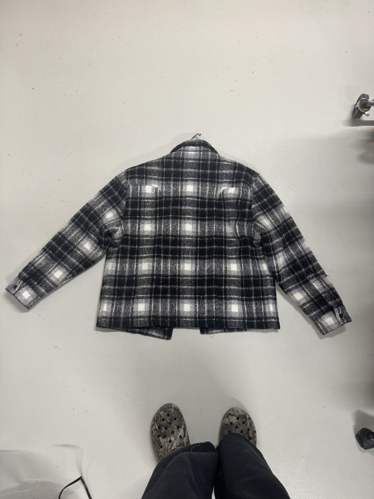 Designer × Kollar Clothing Kollar Flannel Jacket - Black Size US XXL / EU 58 / 5 - 3 Thumbnail