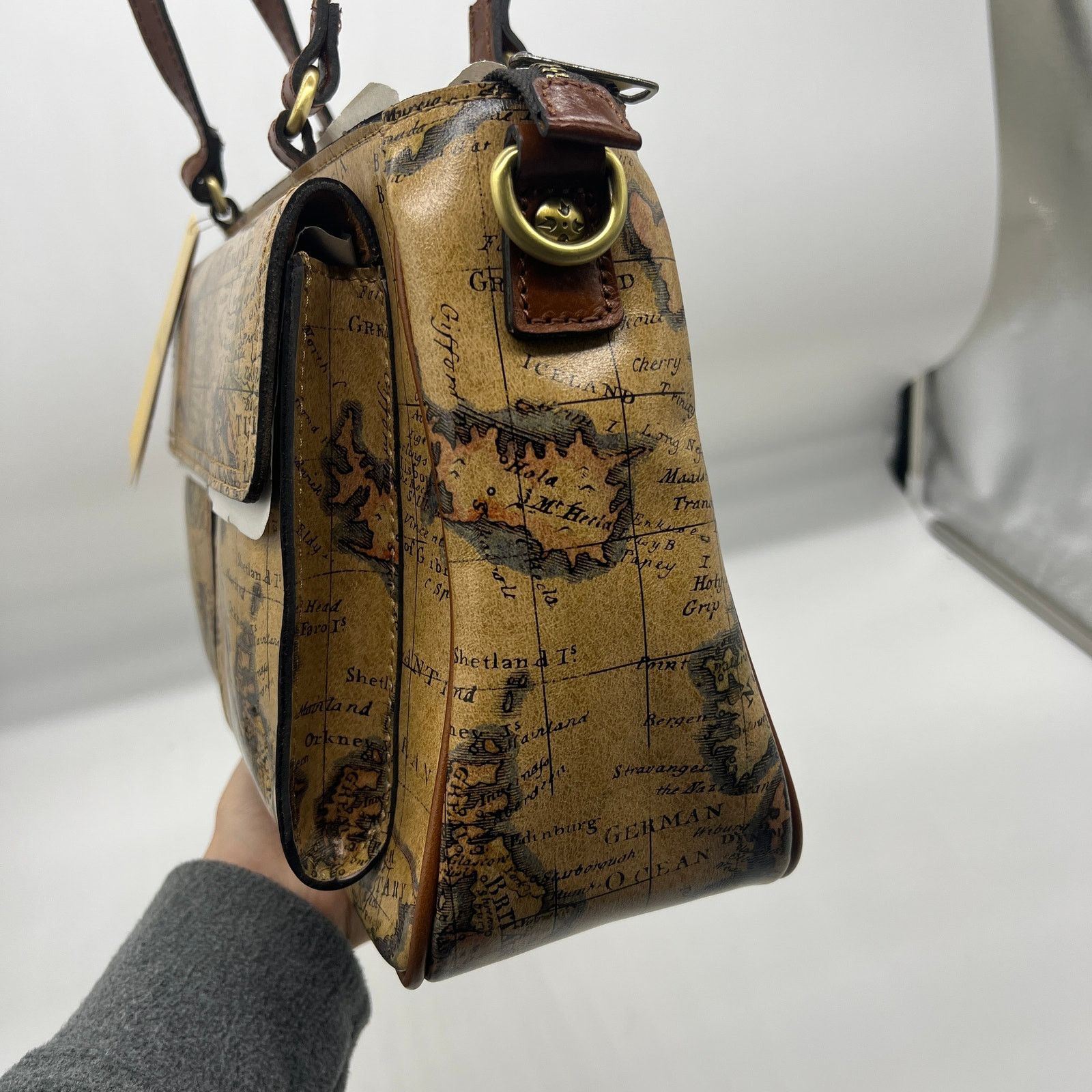 Other Patricia Nash Leather Rosetti Satchel Crossbody Size ONE SIZE - 7 Thumbnail