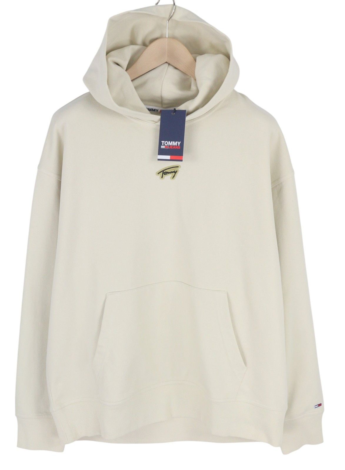 Tommy Hilfiger RLX SIGNATURE L White Kangaroo Logo Pullover Hoodie 85201 Size US L / EU 52-54 / 3 - 1 Thumbnail
