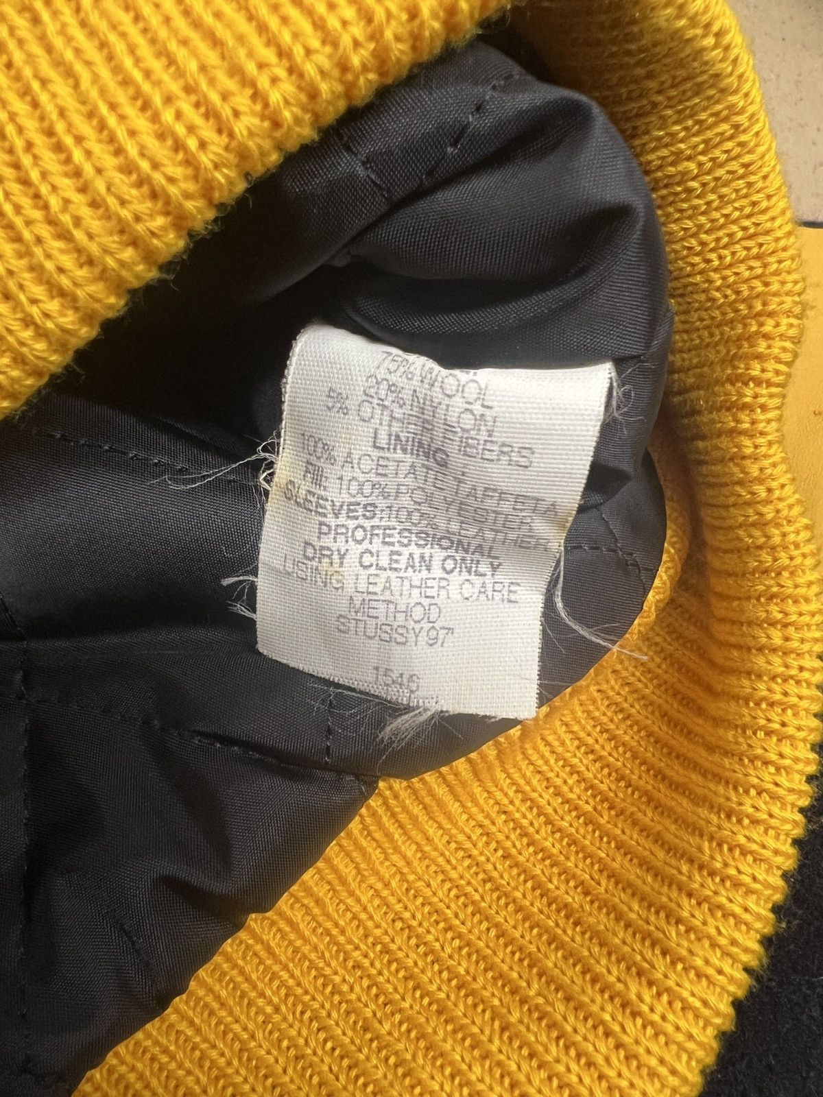 Stussy Stussy 97’-98’ Big 4 Varsity Jacket Size US XL / EU 56 / 4 - 3 Thumbnail