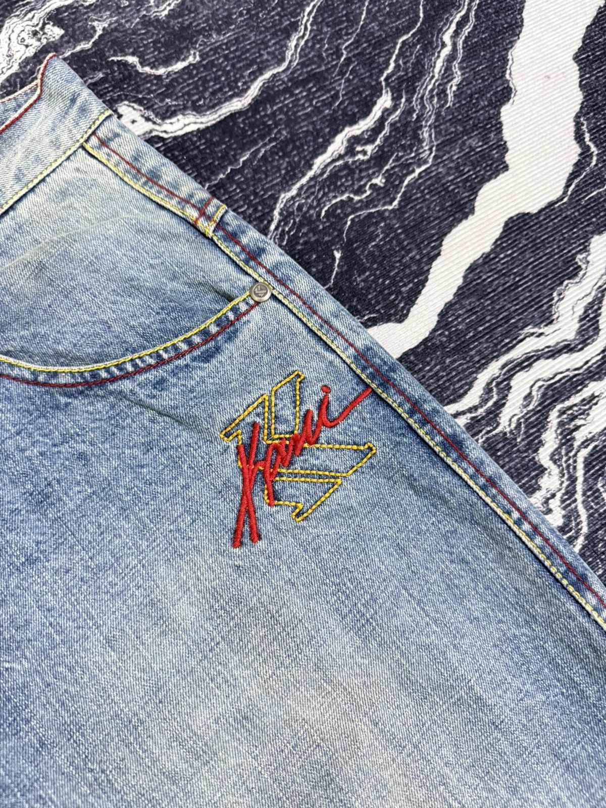 Karl Kani Vintage karl kani extreme carpenter jeans Size US 38 / EU 54 - 13 Thumbnail