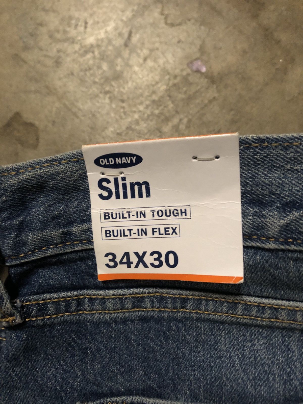 Old Navy Slim men’s 34x30 ripped jeans Size US 34 / EU 50 - 2 Thumbnail