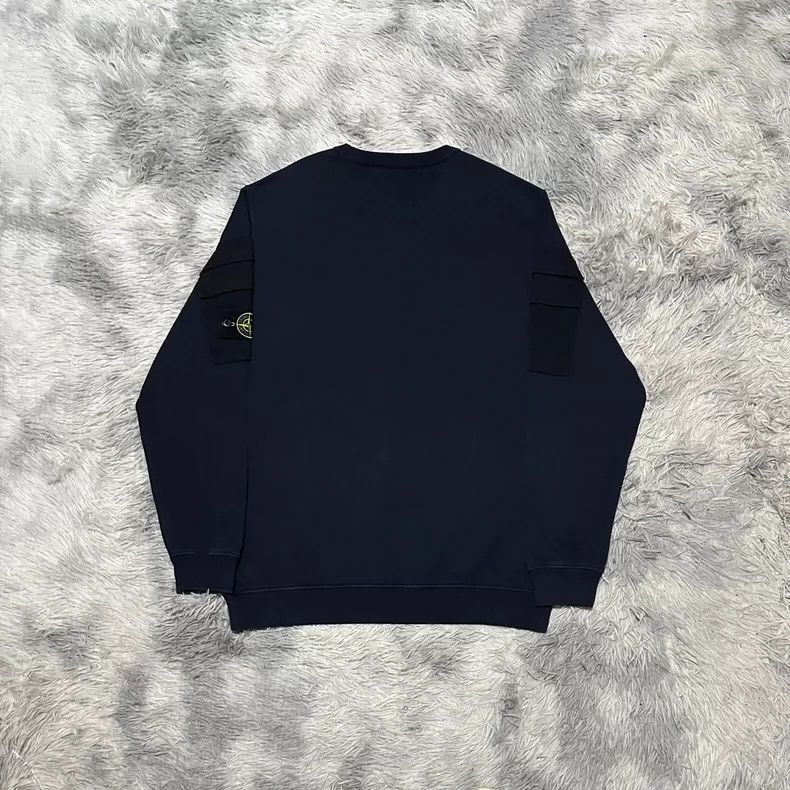 Stone Island Stone Island Nylon Pocket Crew Sweatshirt -2506 Size US XXL / EU 58 / 5 - 2 Thumbnail