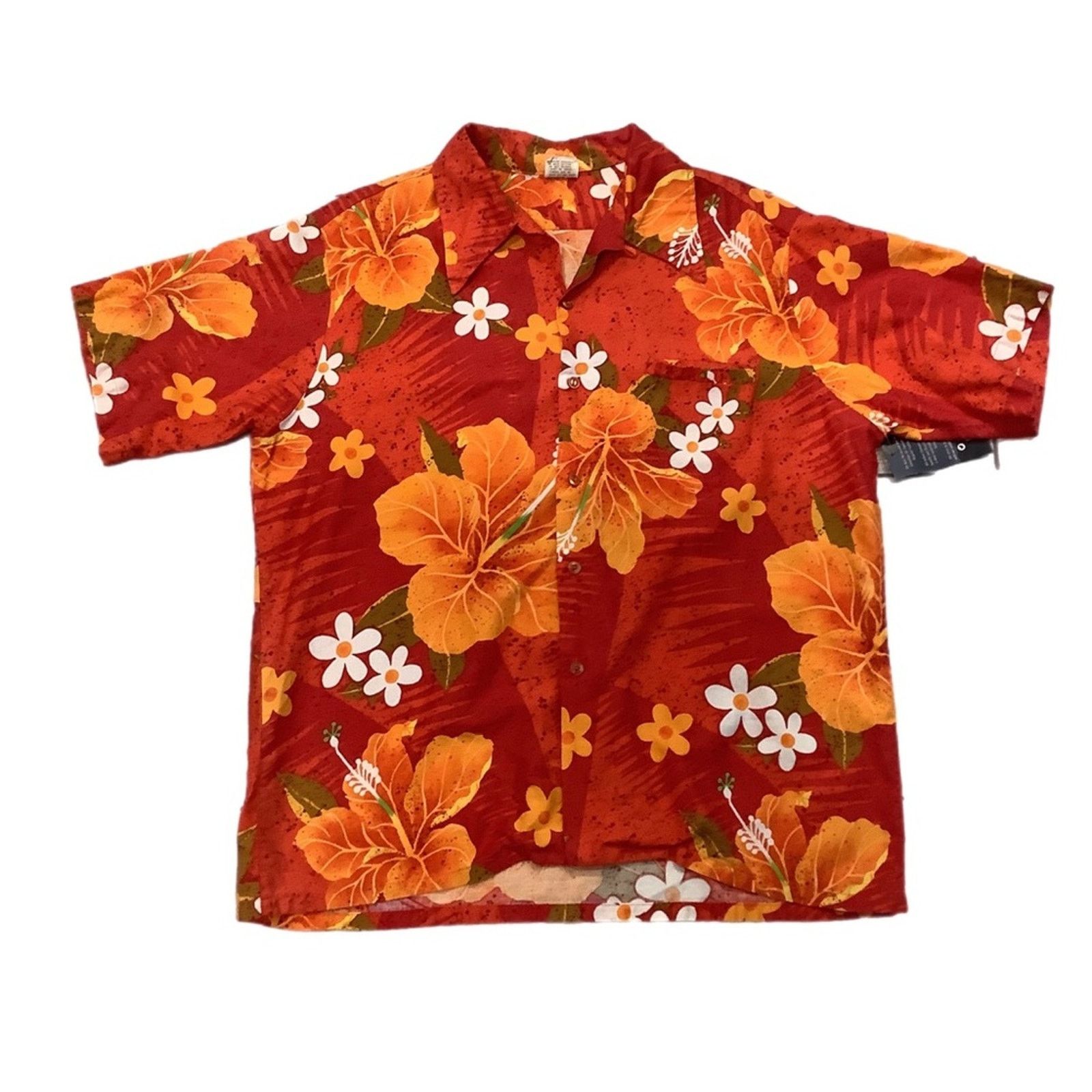 Vintage Vintage 1960s Barefoot Paradise Hawaiian Shirt Size US XL / EU 56 / 4 - 1 Thumbnail