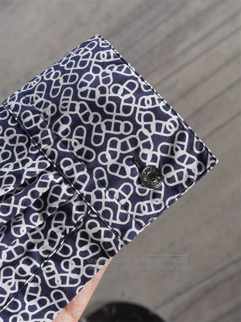 Hermes Hermes size 39 Pig Nose Printed Mens Shirt Size US M / EU 48-50 / 2 - 5 Thumbnail