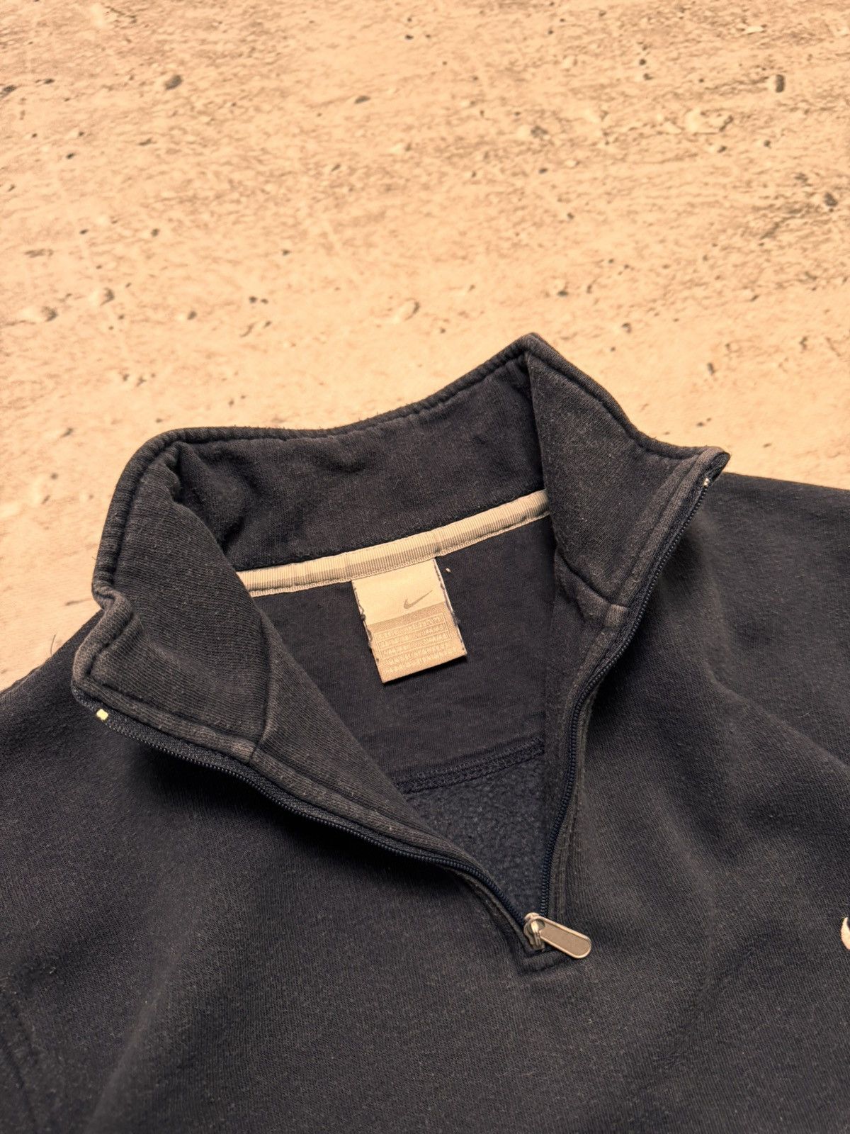 Nike × Vintage NIKE VINTAGE BASIC LOGO OVERSIZE BOXY 1/3 ZIP SWEATSHIRT Size US S / EU 44-46 / 1 - 4 Thumbnail