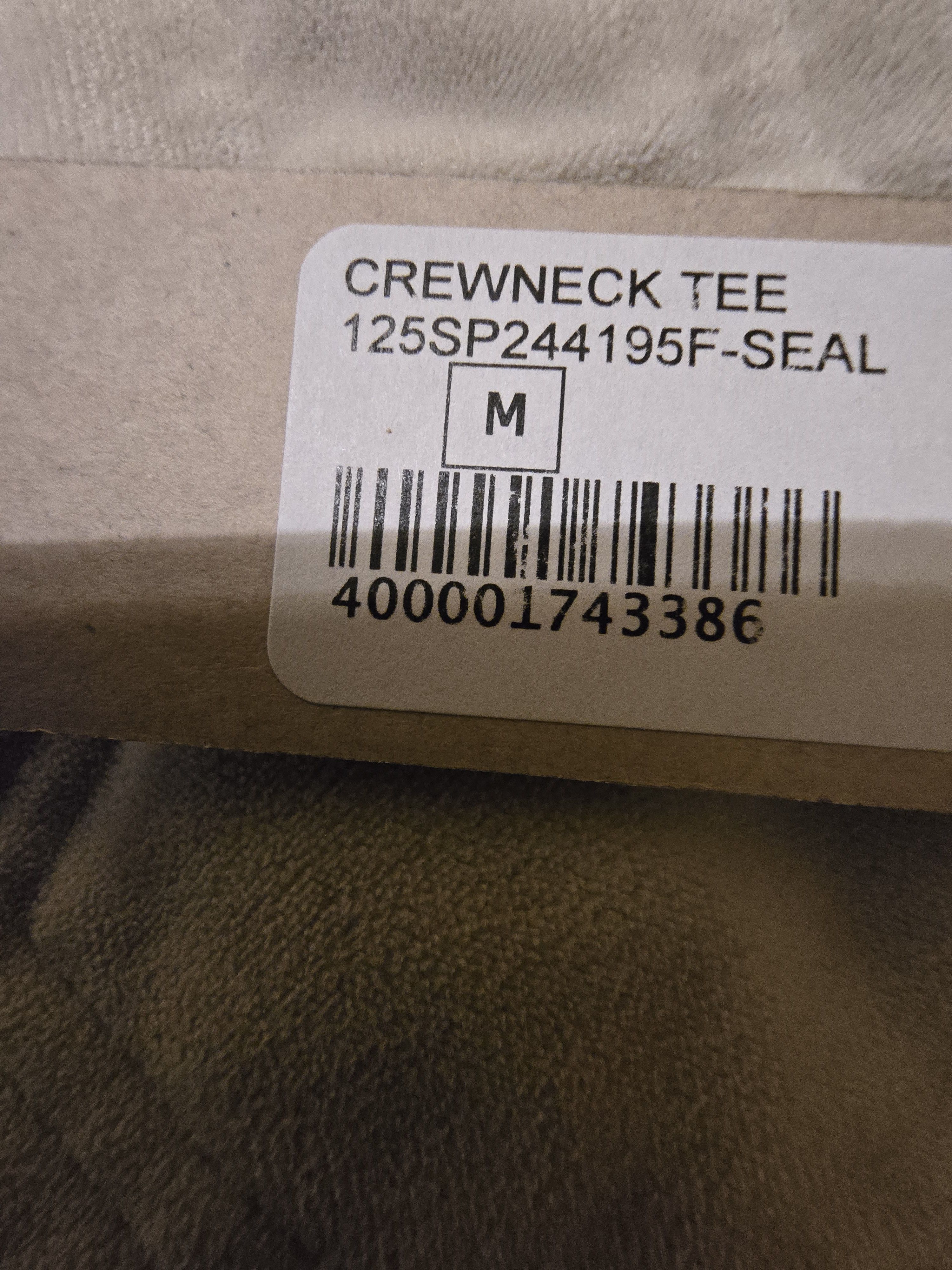 Fear of God Fear of God Essentials crewneck s/s shirt sz M seal Size US M / EU 48-50 / 2 - 6 Thumbnail