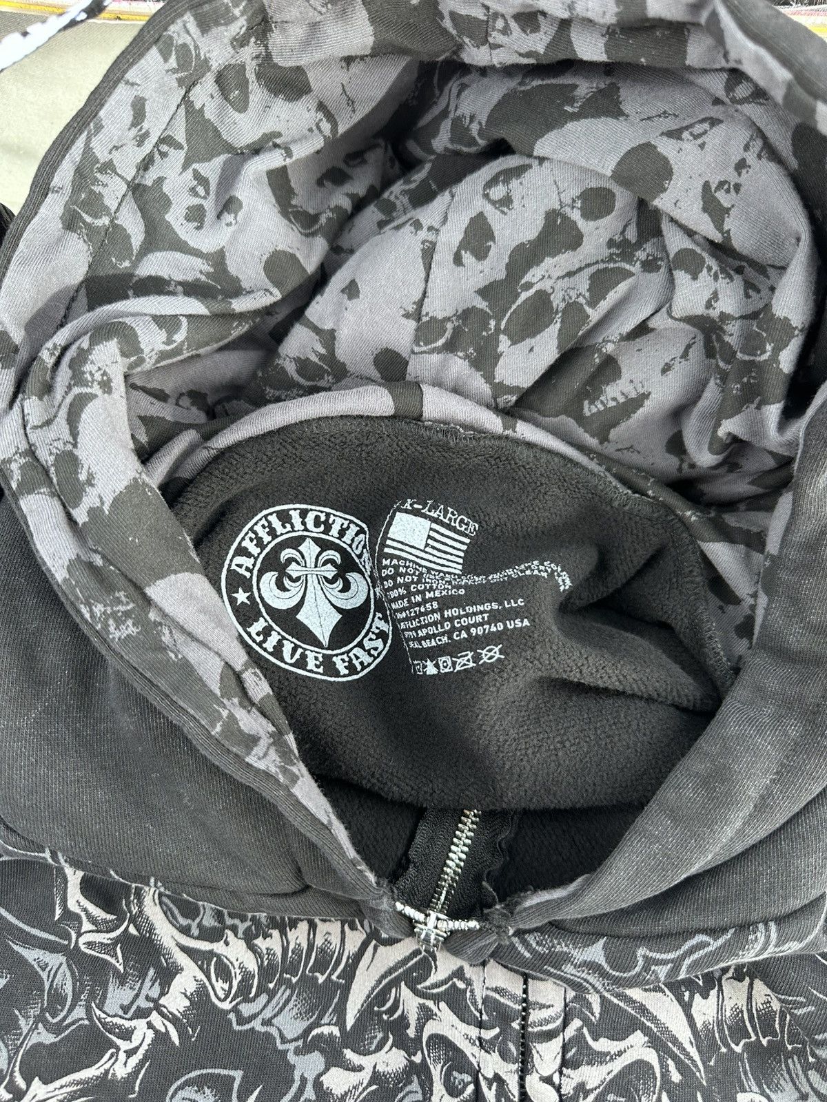 Ken Carson AFFLICTION X KEN CARSON COMPLEXCON EXCLUSIVE MERCH HOODIE Size US XL / EU 56 / 4 - 3 Thumbnail