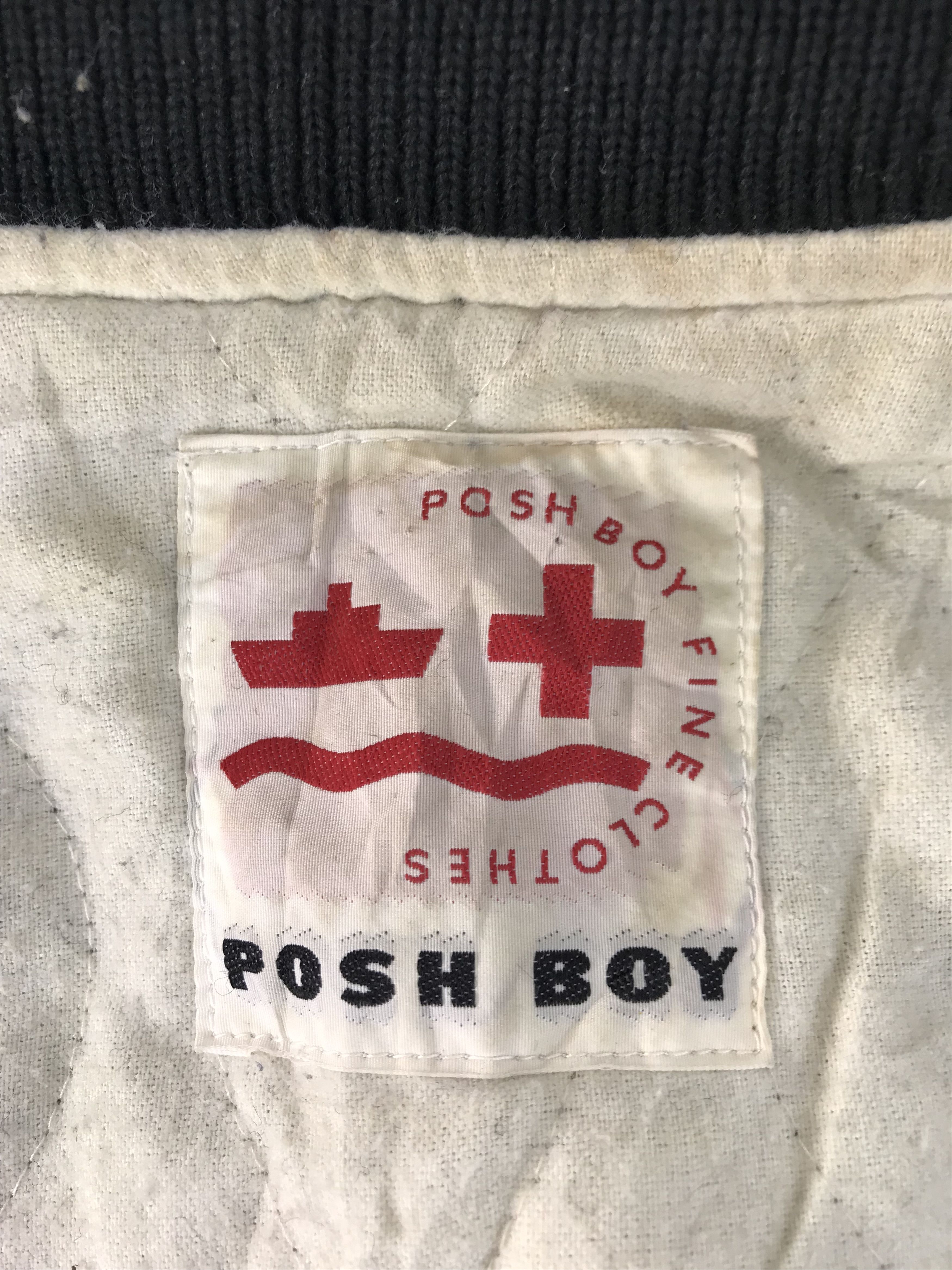 Genuine Leather Posh Boy Champs Varsity Jacket Leather Sleeve Padded Inner Size US M / EU 48-50 / 2 - 8 Thumbnail