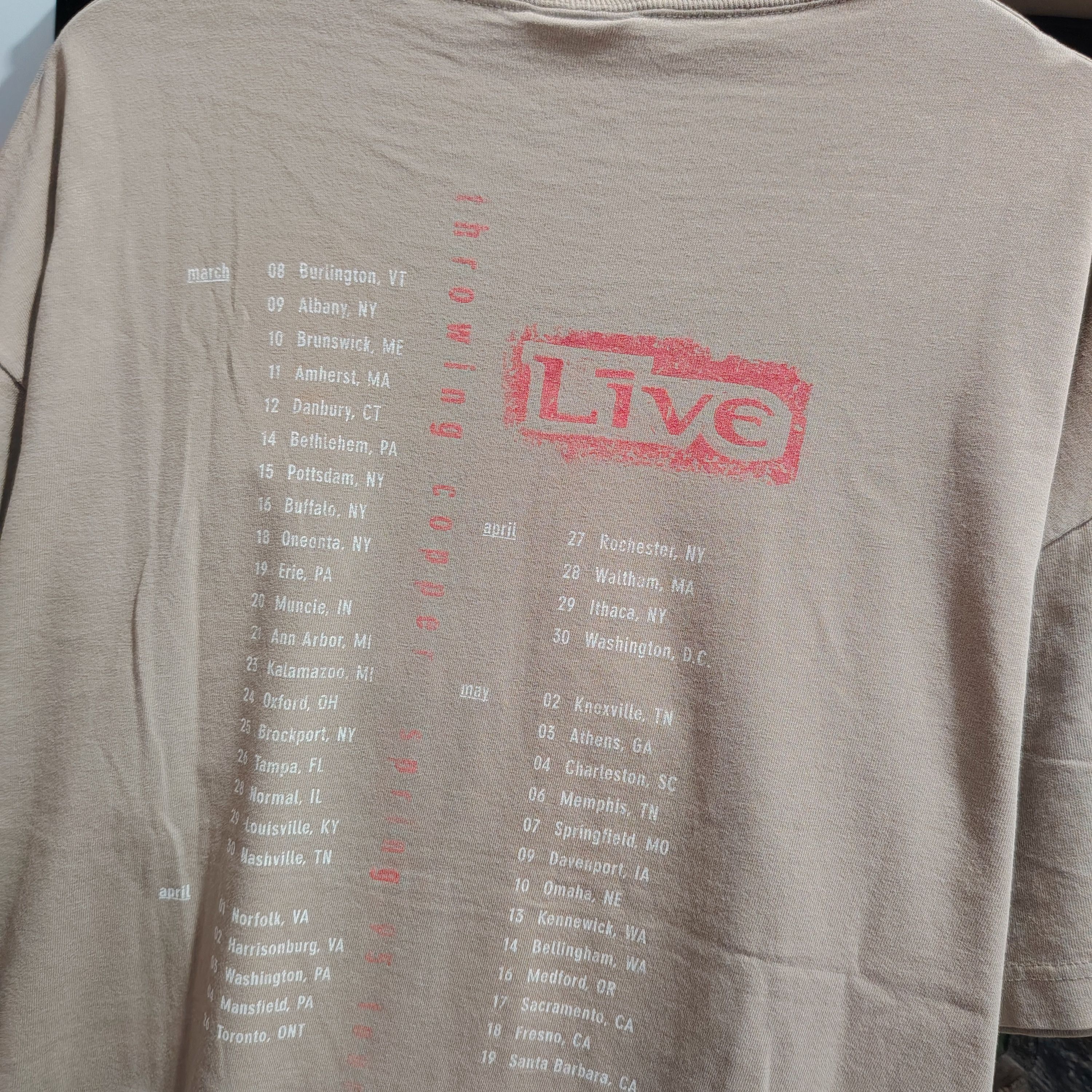 Band Tees VINTAGE THROWING COPPER TOUR 1994 Size US XL / EU 56 / 4 - 6 Thumbnail