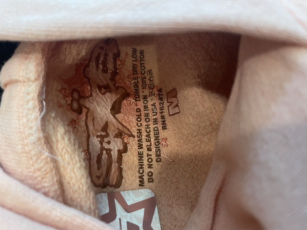 Sp5der Spider Sweatshirt Bellini Salmon Ss23 Size US M / EU 48-50 / 2 - 2 Thumbnail