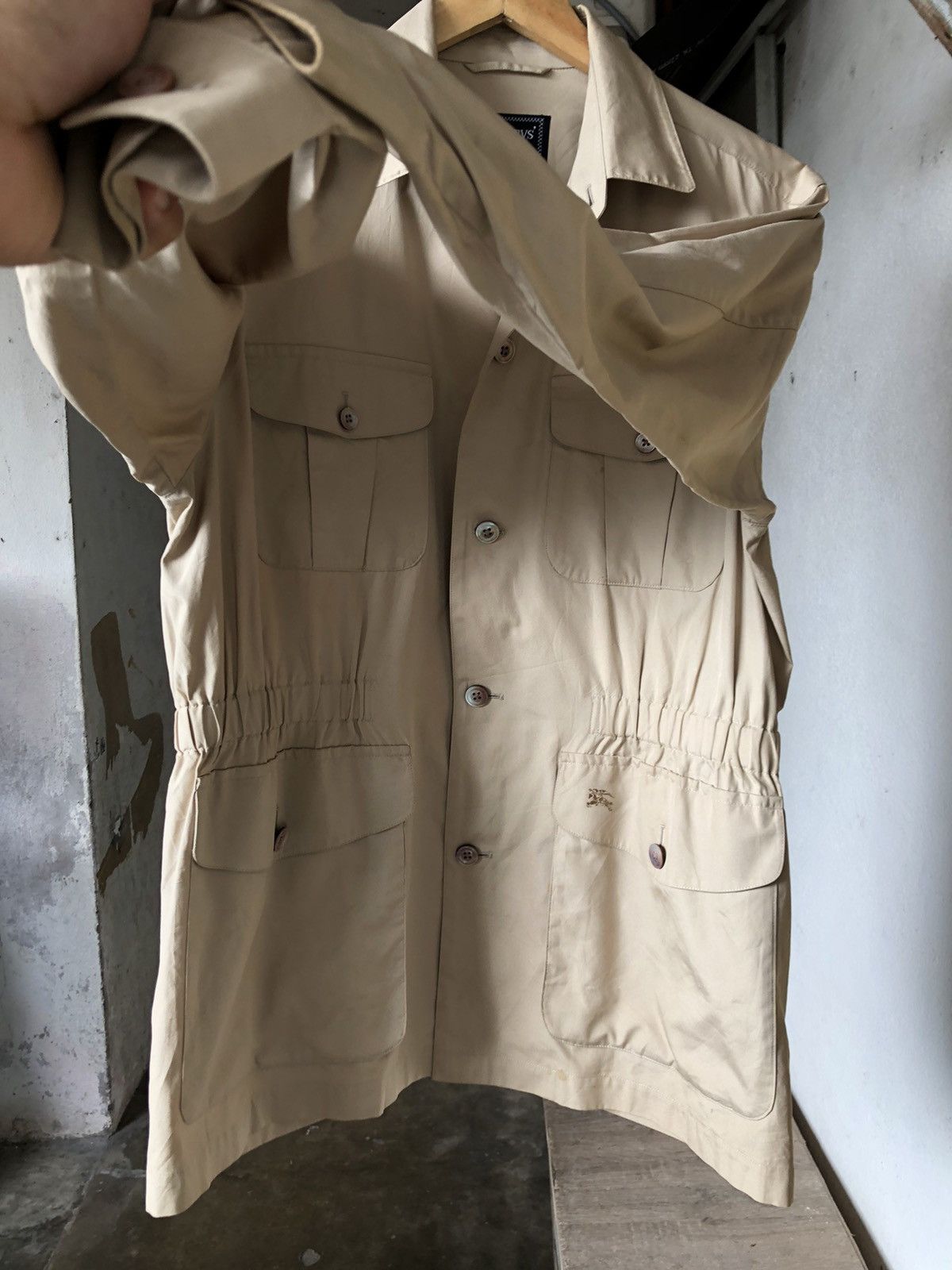 Burberry Vintage Burberry Light Jacket Size L / US 10 / IT 46 - 14 Thumbnail