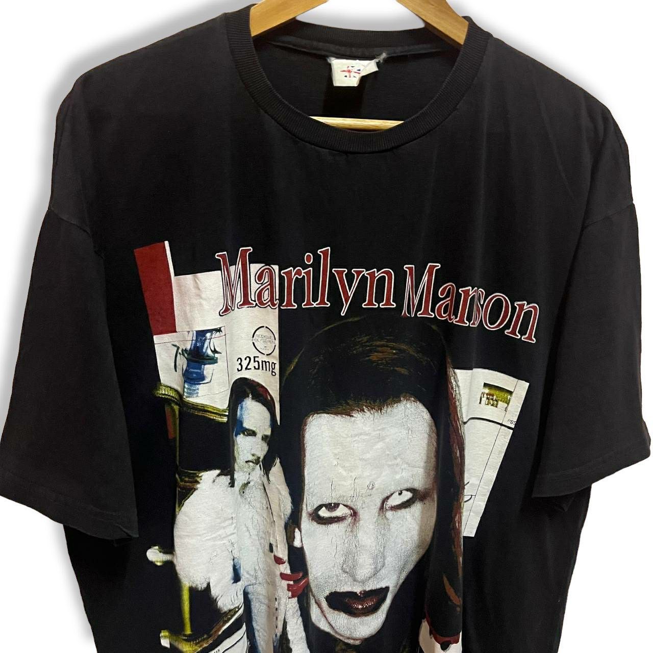 Band Tees × Marilyn Manson × Vintage Vintage Marilyn Manson Antichrist Superstar T Shirt Size US XL / EU 56 / 4 - 3 Thumbnail