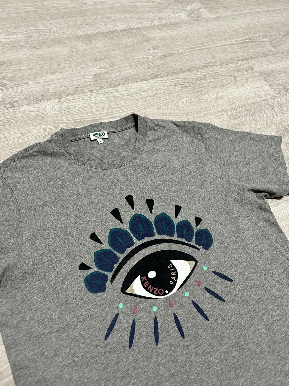 Kenzo Kenzo Paris big logo T-shirt size S-M Size US S / EU 44-46 / 1 - 1 Thumbnail