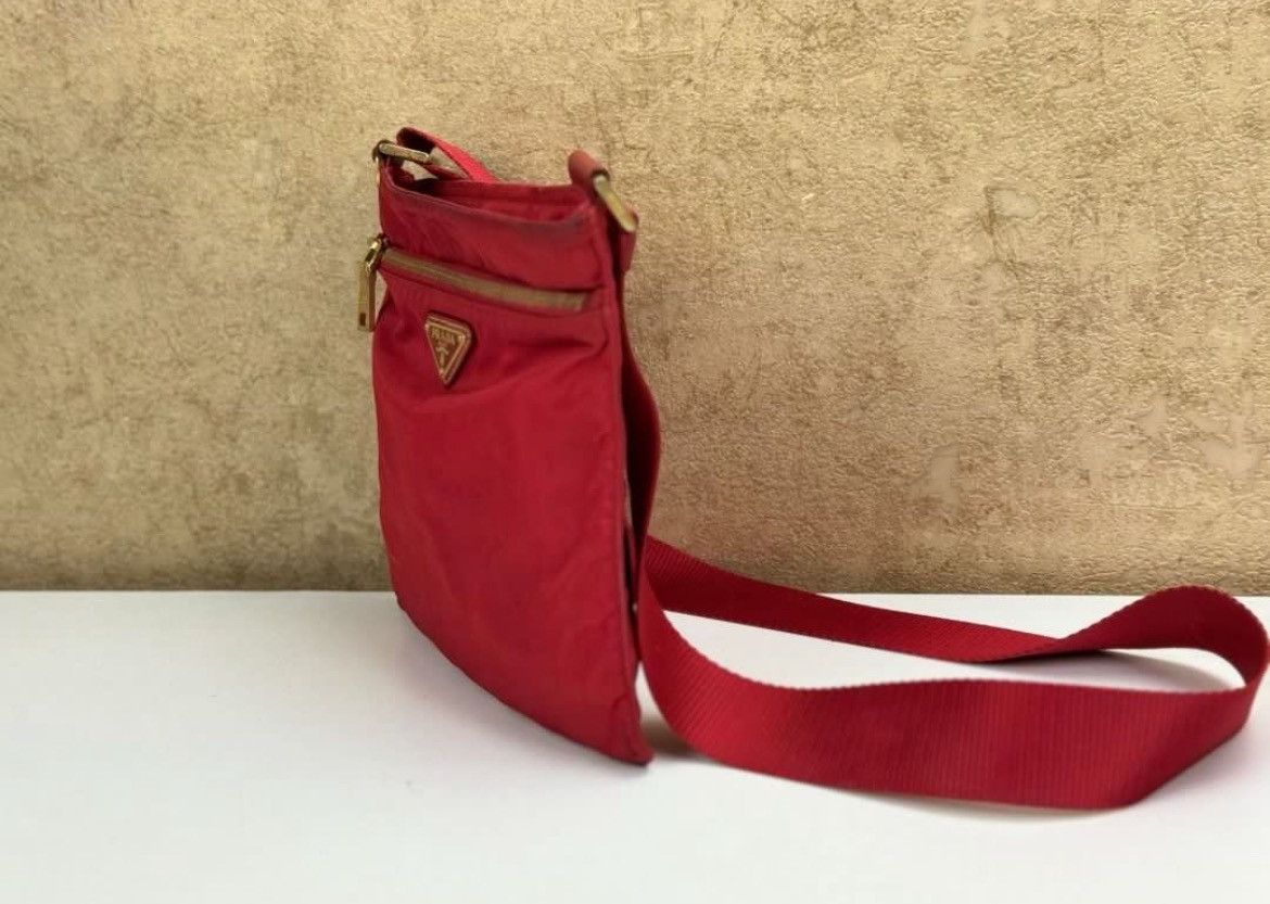 Prada Authentic Prada Nylon Mini Crossbody Bag Size ONE SIZE - 3 Thumbnail