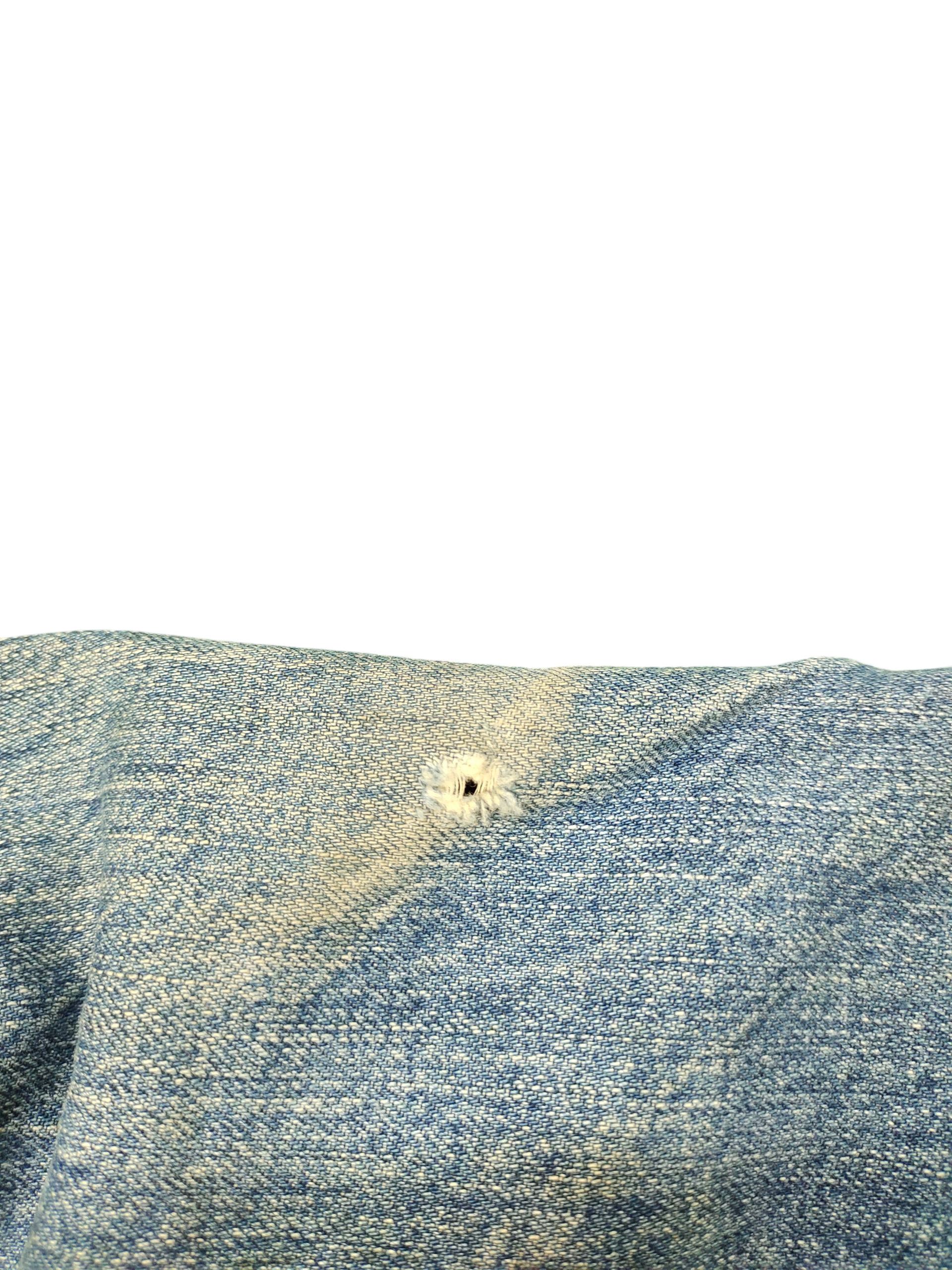 Levi's Vintage Levis 501 Clawmark Distress Faded Jeans Size US 34 / EU 50 - 16 Thumbnail