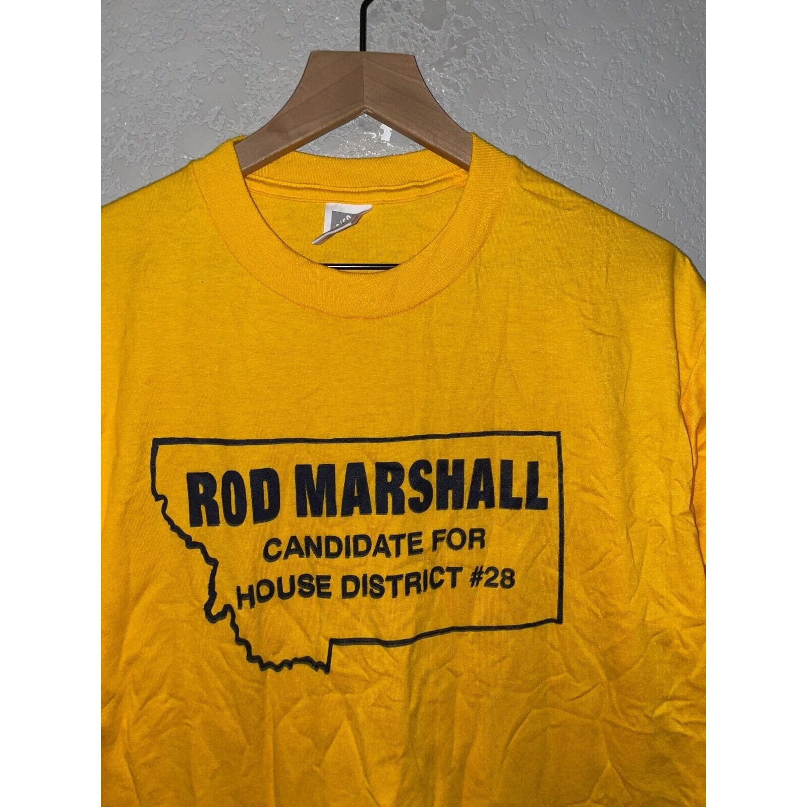Jerzees Vintage Rod Marshall Shirt Candidate #28 Shirt Large 90s Size US L / EU 52-54 / 3 - 2 Thumbnail
