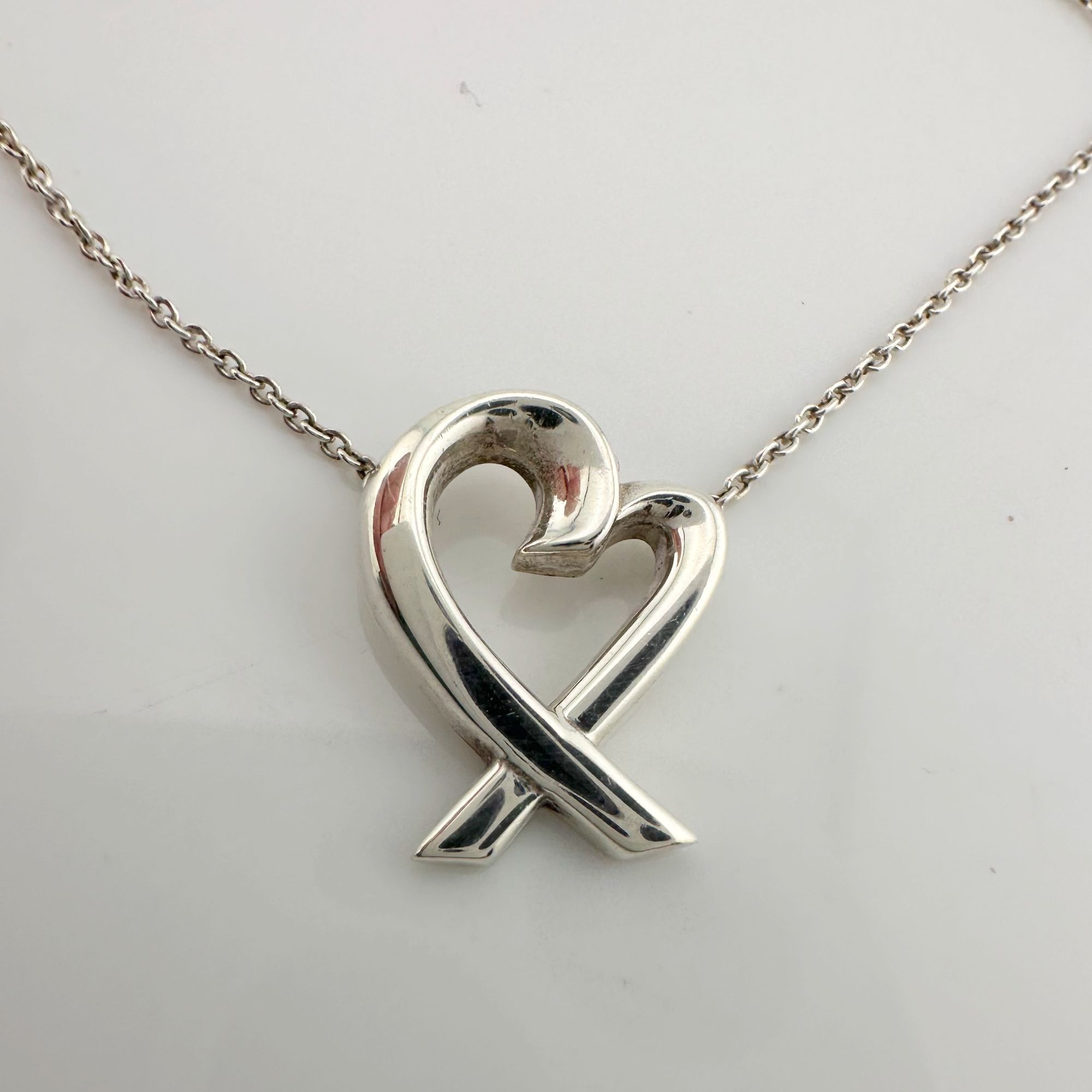 Tiffany & Co. Tiffany and Company Paloma Picasso Loving Heart Necklace wit Size ONE SIZE - 2 Thumbnail